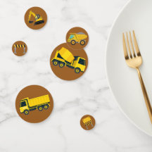Construction Truck Kids Birthday Party Decorations