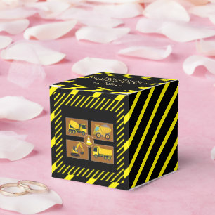 Construction Truck Kids Birthday Party Decorations Favor Box