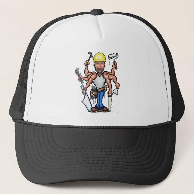 Construction Trucker Hat (Front)
