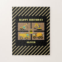 Construction Trucks | Theme Kids Birthday