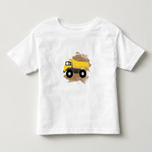 Construction Vehicle Mud Toddler T-shirt