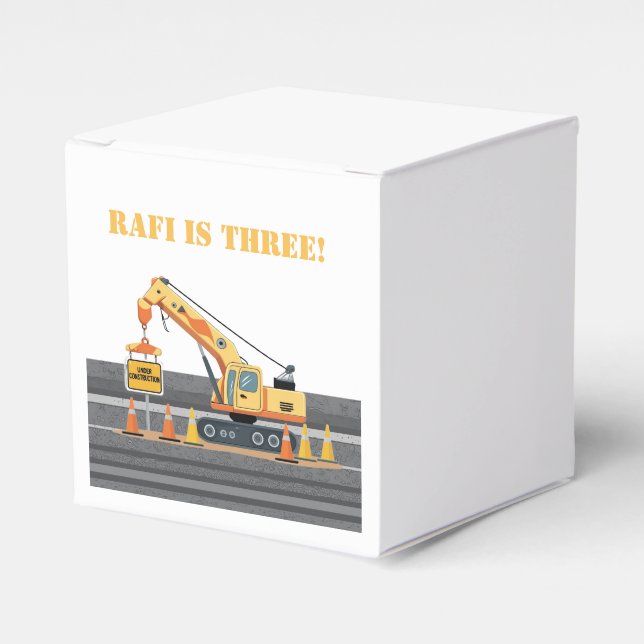 Construction vehicle upsherin crane  favor box (Front Side)