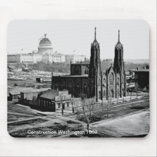 Construction Washington Mousepad