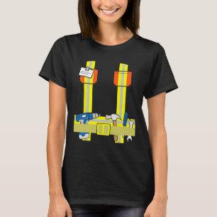 Construction Worker Cool Cosplay Halloween Costume T-Shirt