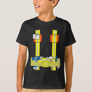Construction Worker Cool Cosplay Halloween Costume T-Shirt
