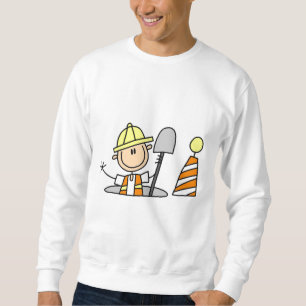 Construction Worker in Manhole Tshirts and Gifts