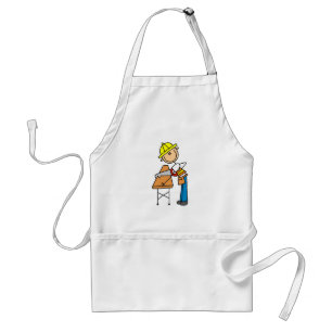 Construction Worker Sawing Board Standard Apron