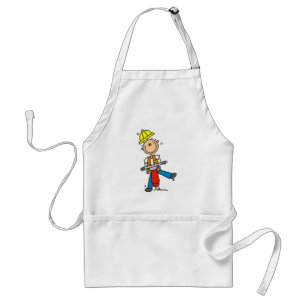 Construction  Worker With Jack Hammer Gifts Standard Apron