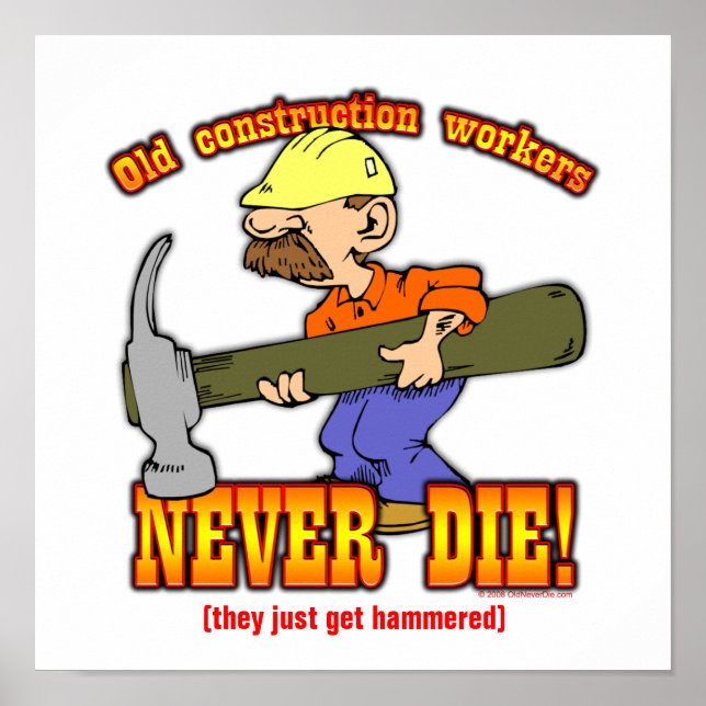 Construction Workers Poster (Front)