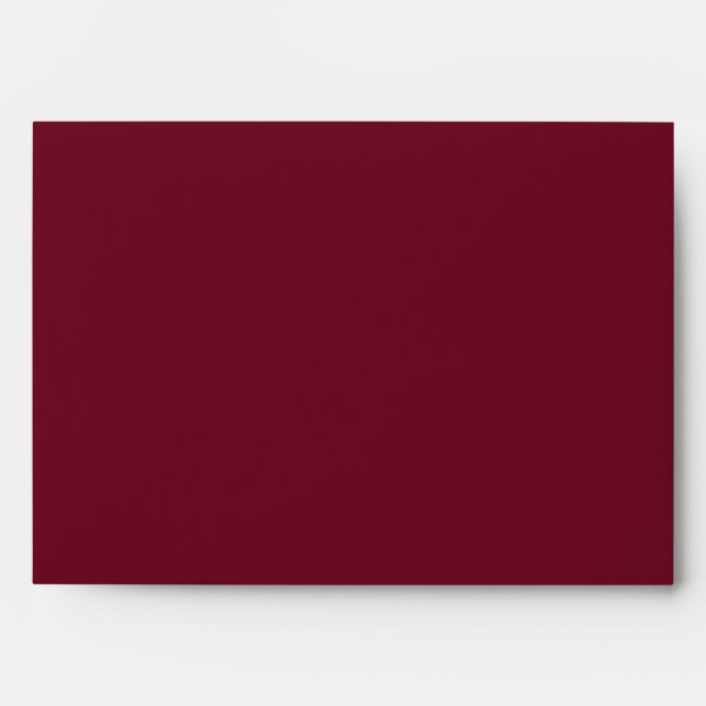 Construction Zone Red/Cream Envelope (Front)