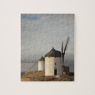 Consuegra, antique La Mancha windmills Jigsaw Puzzle