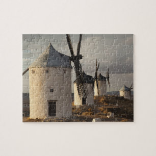 Consuegra, antique La Mancha windmills Jigsaw Puzzle