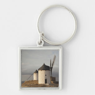 Consuegra, antique La Mancha windmills Keychain