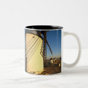 Consuegra, La Mancha, Spain, windmills and Two-Tone Coffee Mug