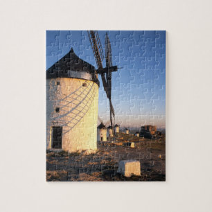 Consuegra, La Mancha, Spain, windmills Jigsaw Puzzle