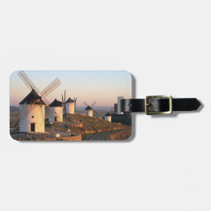 Consuegra, La Mancha, Spain, windmills Luggage Tag