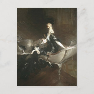 Consuelo Vanderbilt and Son Ivor, Giovanni Boldini Postcard