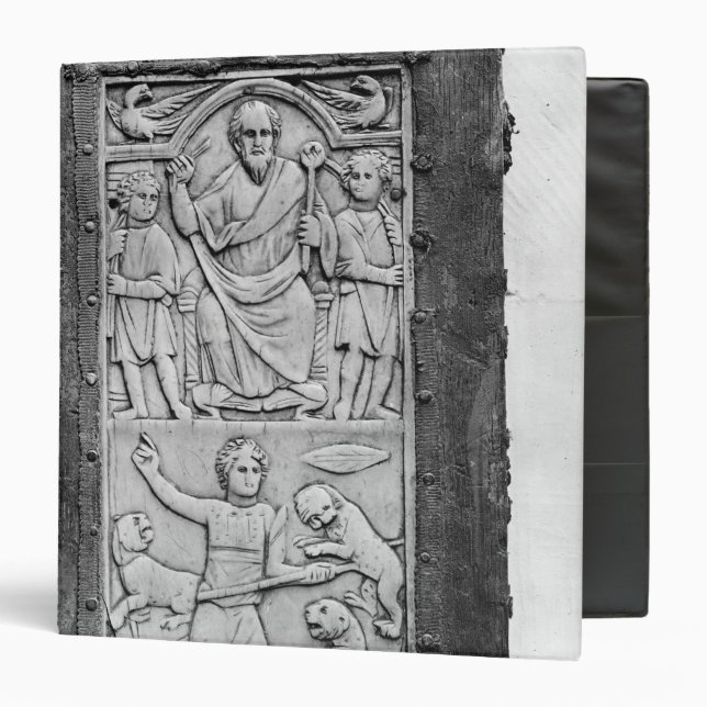 Consular diptych of Aetius, left hand panel Binder (Front/Inside)