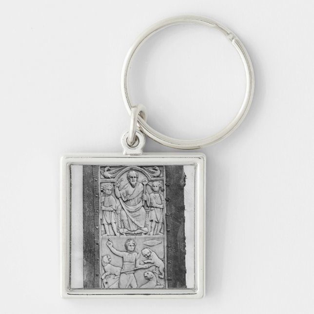 Consular diptych of Aetius, left hand panel Keychain (Front)