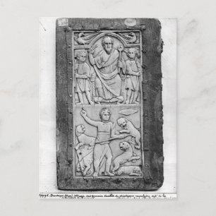 Consular diptych of Aetius, left hand panel Postcard