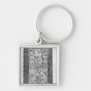 Consular diptych of Aetius, right hand panel Keychain