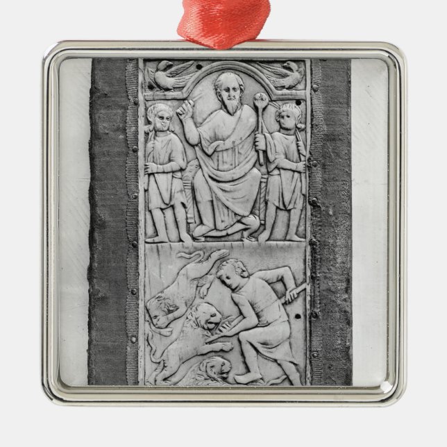 Consular diptych of Aetius, right hand panel Metal Ornament (Front)