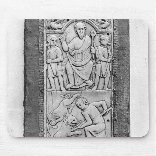 Consular diptych of Aetius, right hand panel Mouse Pad (Front)