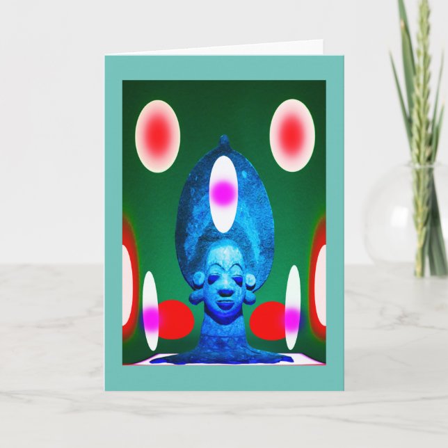 Consult the Oracle Holiday Card (Front)