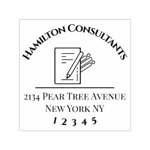 Consultancy Business Self-inking Stamp