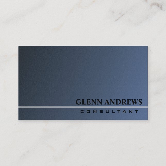 Consultant - Business Cards (Front)