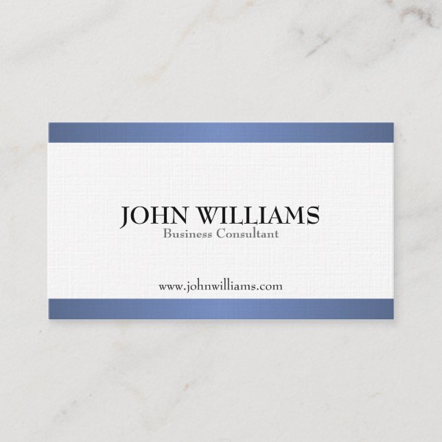 Consultant - Business Cards (Front)