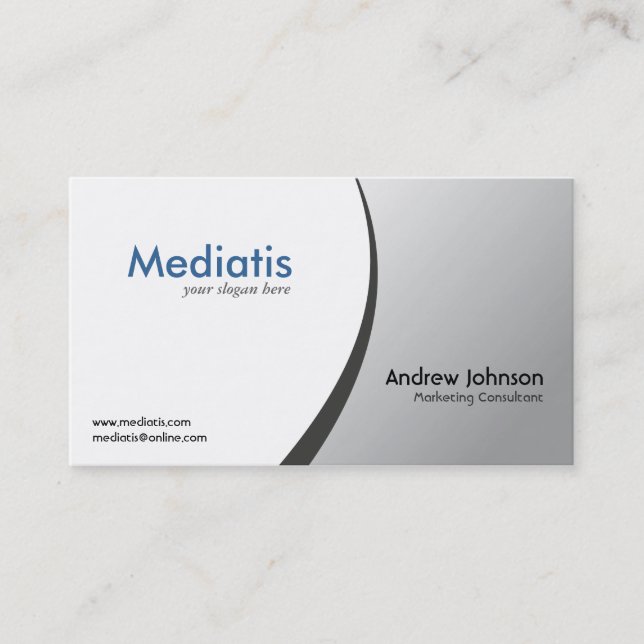 Consultant du marketing - cartes de visite (Devant)