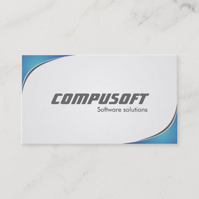 Consultant en TI - Cartes de visite (Devant)