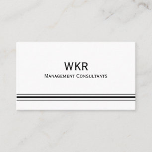 Consultants Carte de visite