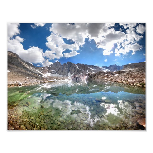 Consultation Lake 2 - Mt Whitney Trail Photo Print (Front)