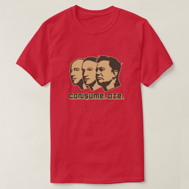 Consume Die T-Shirt (Design Front)