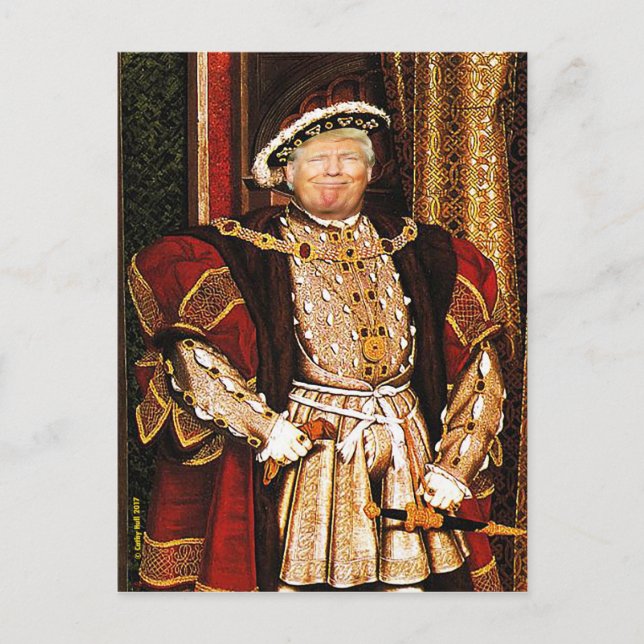 Contact Donald J. Trump carte postale énorme (Devant)