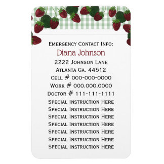 Contact d'urgence : Babysitter Premium Magnet