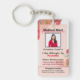 Contact d'urgence d'alerte Médicale personnalisé