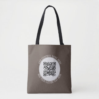 Contact Free Cafe Modern Contactless Scan Me Qr Tote Bag