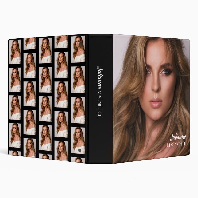 Contact Sheet Custom Modelling Portfolio Binder (Background)