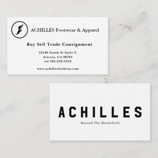Contacts artistiques, Carte de visite de 3,5 po x