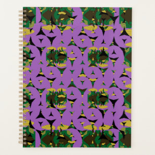 Contained Sky Flame Pinwheels Planner