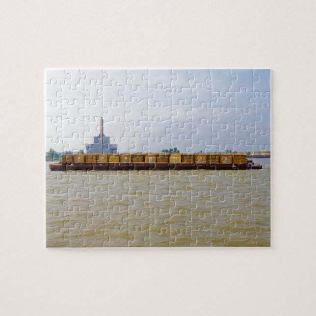 Container Barge Jigsaw Puzzle (Horizontal)