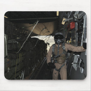 Container Delivery System bundles exit a C-17 Mouse Pad
