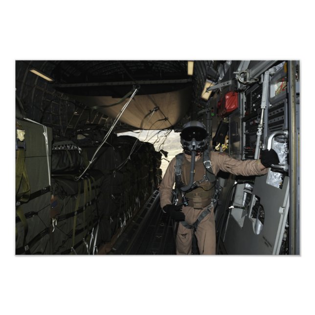 Container Delivery System bundles exit a C-17 Photo Print (Front)