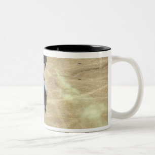 Container delivery system bundles parachute Two-Tone coffee mug