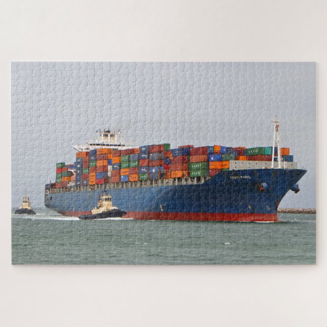 Container ship Conti Paris Jigsaw Puzzle (Horizontal)