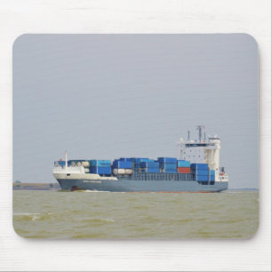 Container Ship Emily Borchard Mouse Pad