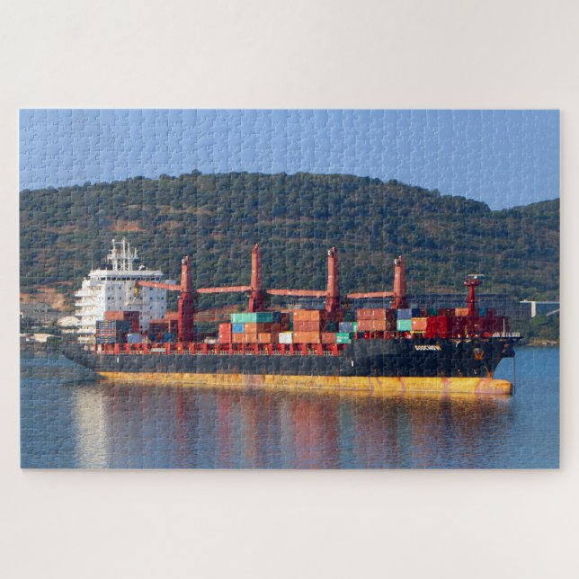Container ship Soochow Jigsaw Puzzle (Horizontal)